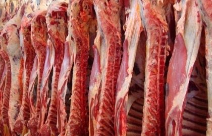 carne bovina do Brasil em outubro