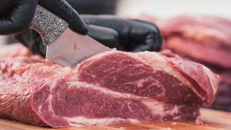 participação da carne bovina na receita