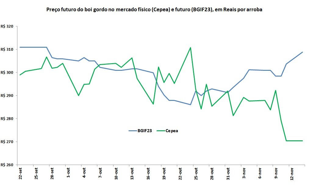 preço futuro do boi gordo