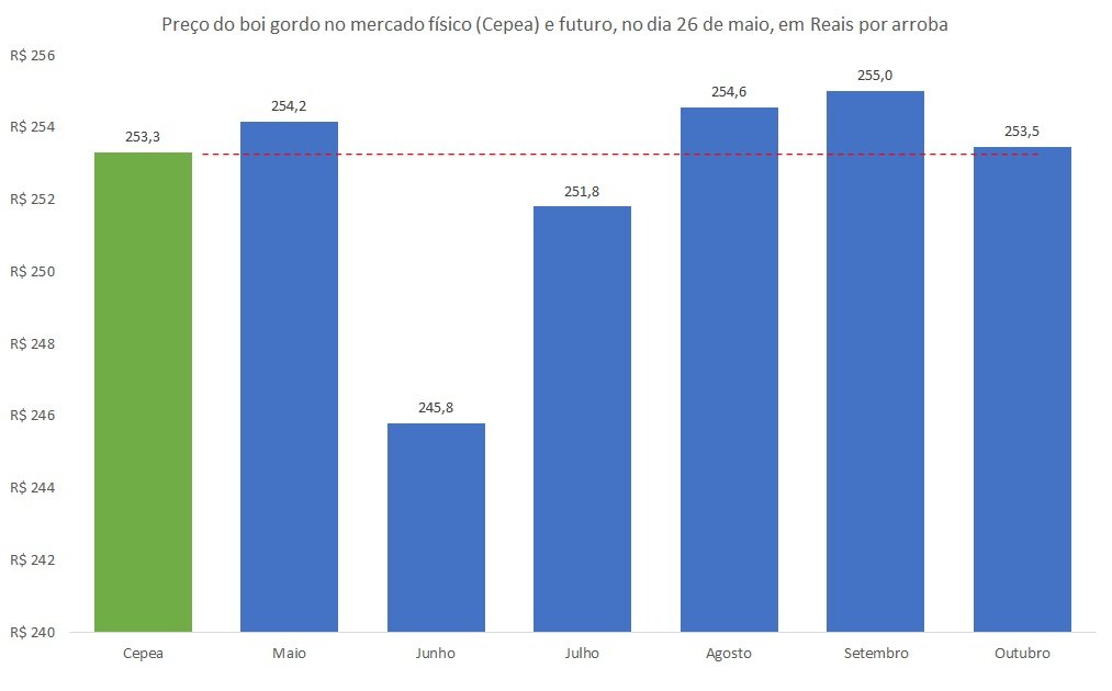 preço futuro do boi