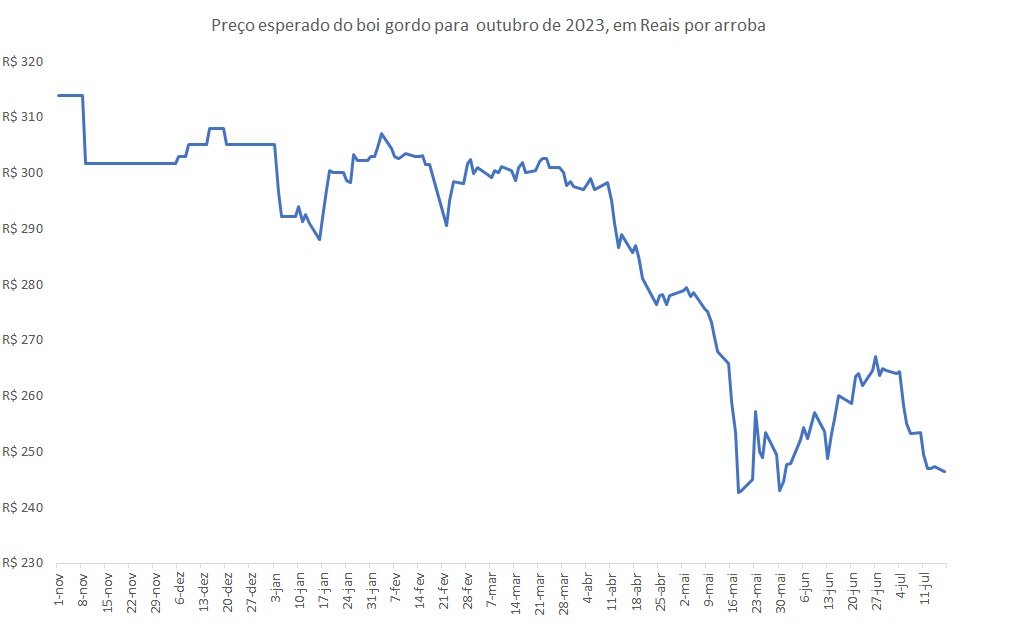 preço futuro do boi gordo