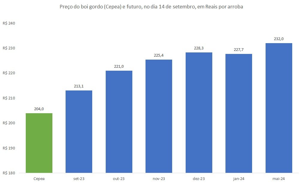 futuro do boi gordo