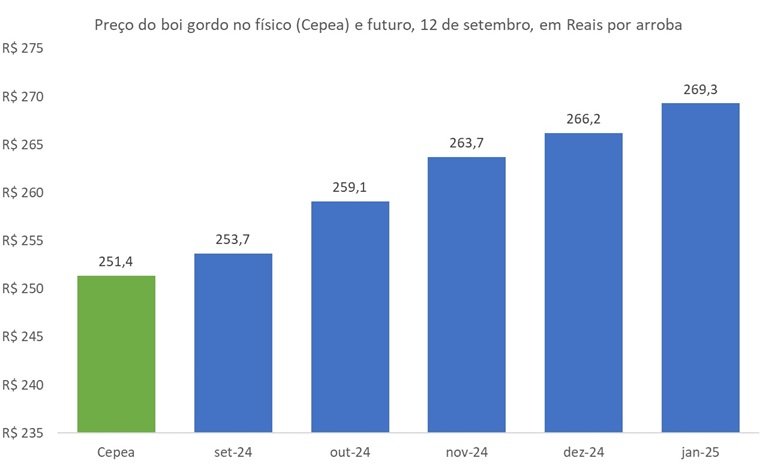 preço futuro do boi gordo