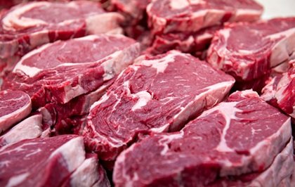 vendas de carne bovina