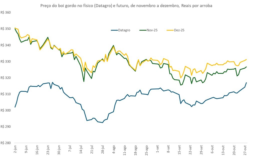preço futuro do boi gordo