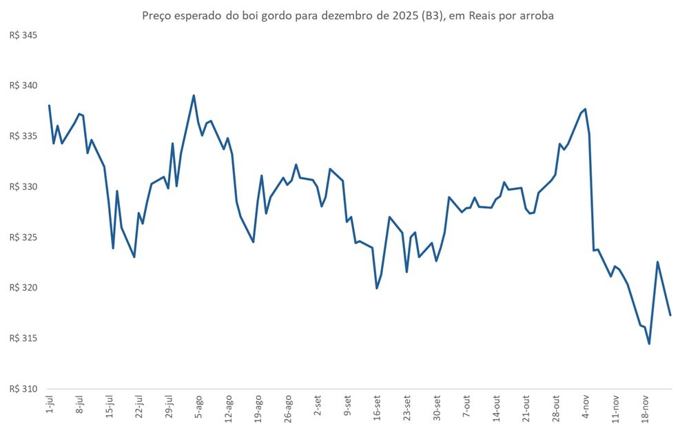 preço futuro do boi gordo